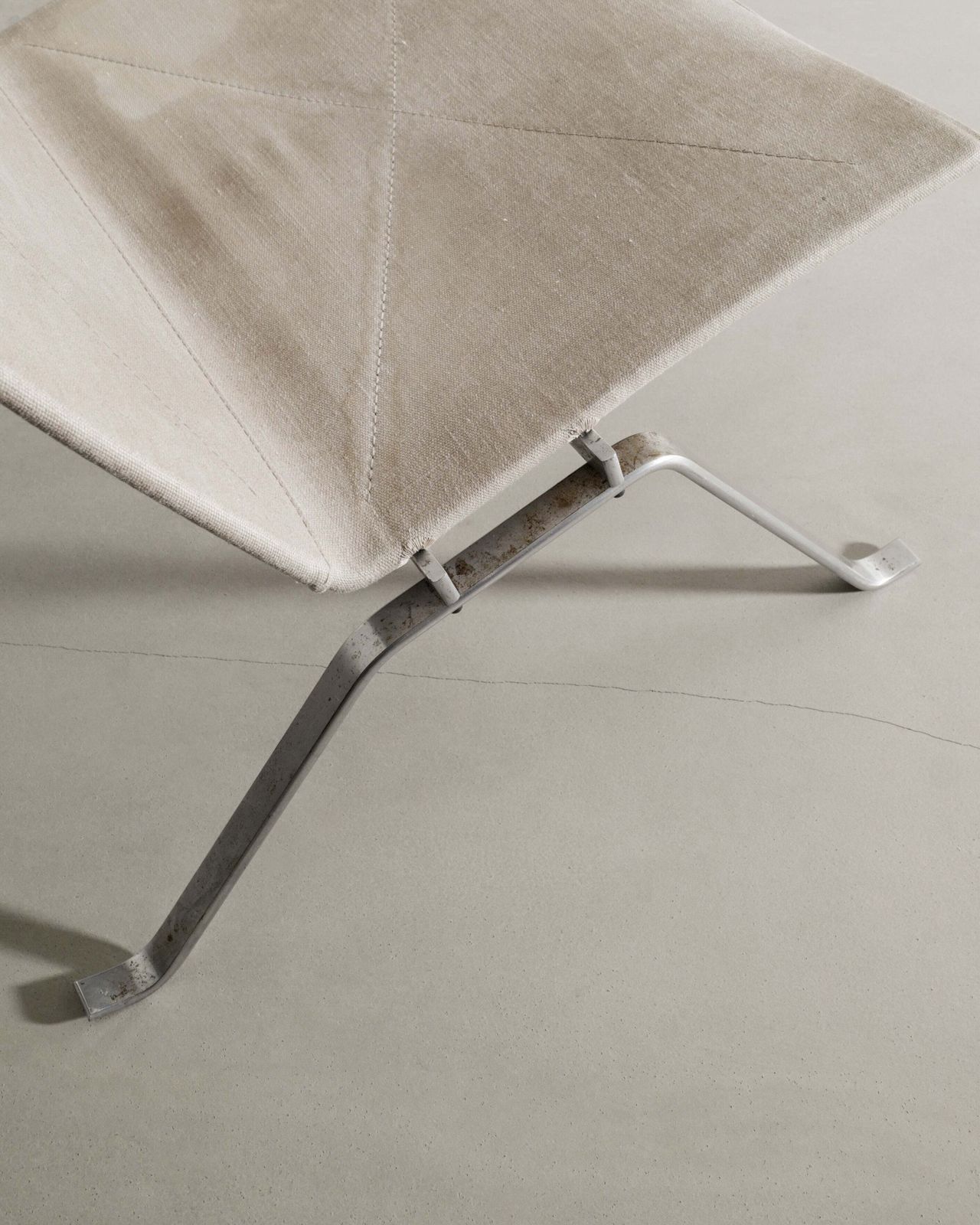 Poul Kjaerholm Pk22 Canvas Chair, 1990s photo for sale