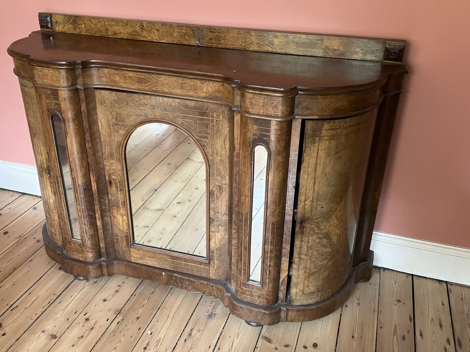 Victorian Mirrored Sideboard photo for sale
