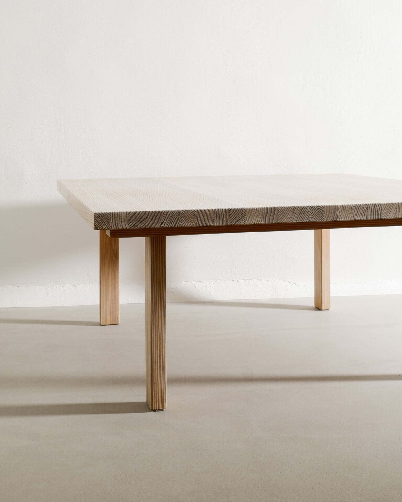 Danish Coffee Table In Oregon Pine, 1970s photo Furniture