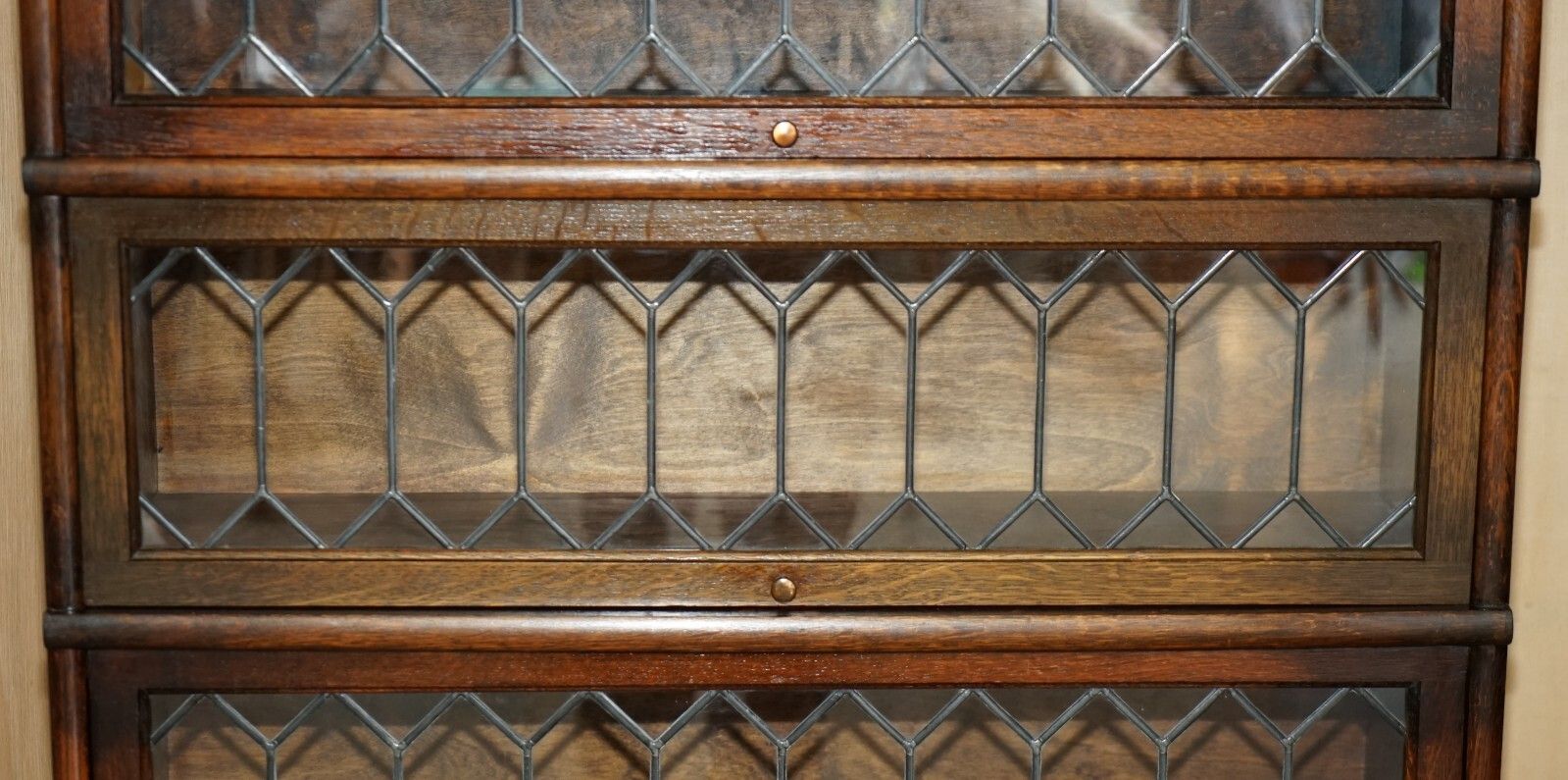 photo for sale Suite Of Four Original Globe Wernicke Solicitors Stacking Bookcases Drawer Bases