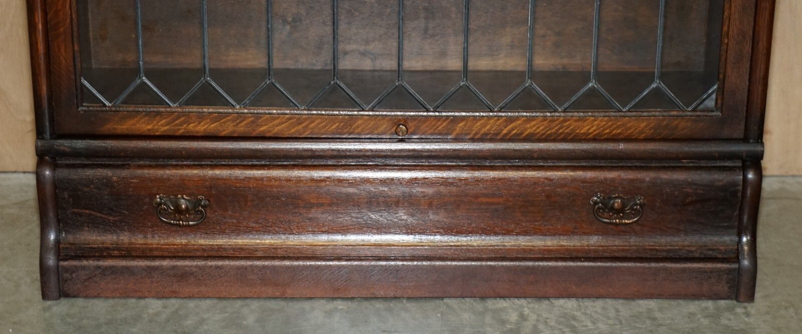 photo vinterior Suite Of Four Original Globe Wernicke Solicitors Stacking Bookcases Drawer Bases