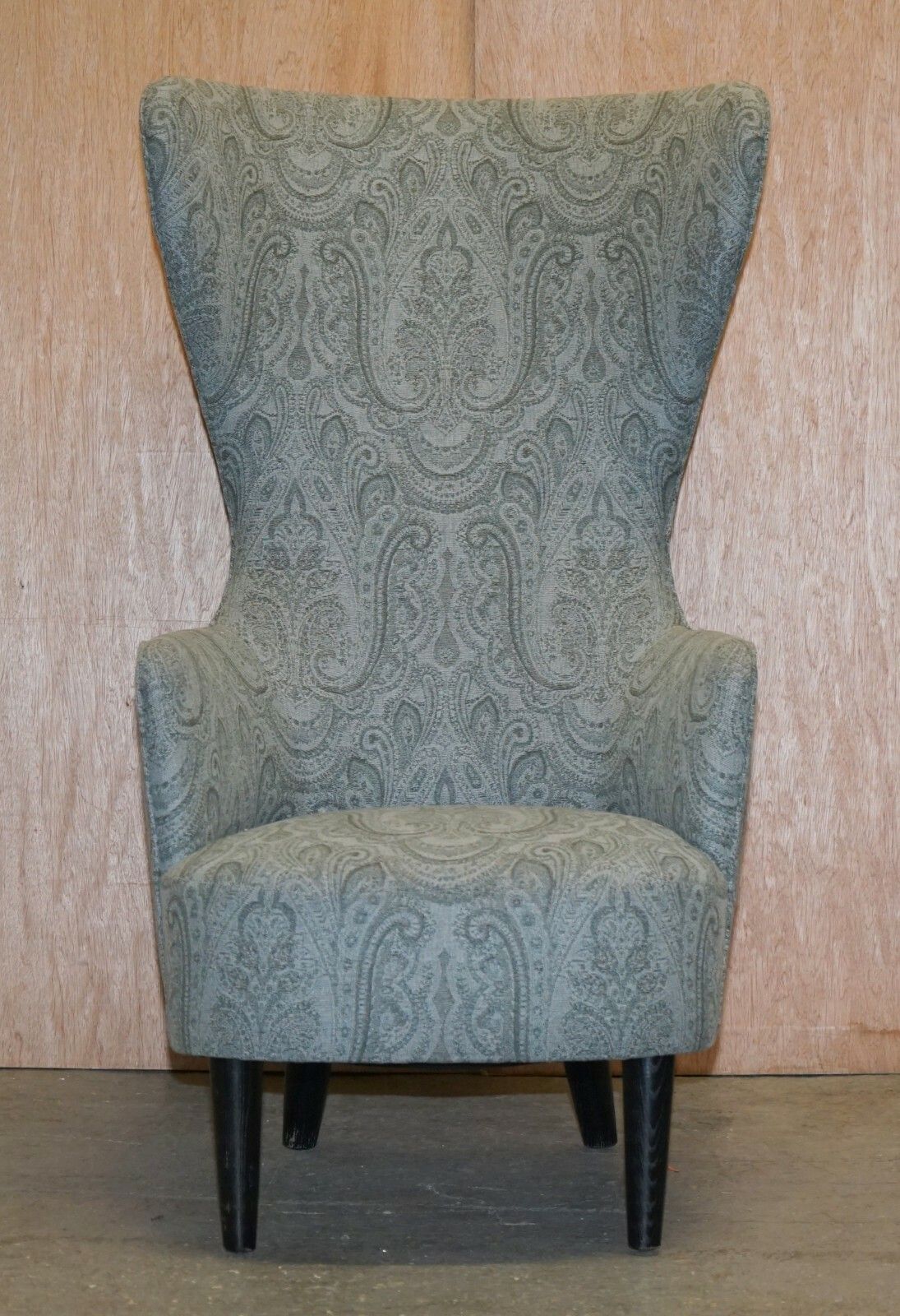 Pair Of Rrp £16,000 2007 Restored George Smith Tom Dixon Wing Back Armchairs photo Furniture