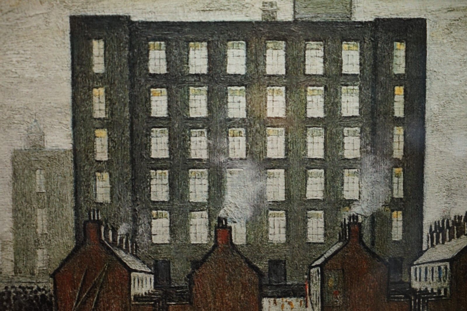 5500.0 L S Lowry Saturday Afternoon Limited Edition Print 60/99 With All Documentation photo