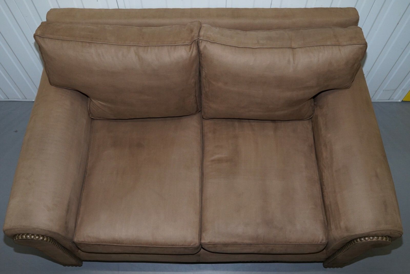 Pair Of Rrp £23,000 Ralph Lauren Jamaica Salon Sofas Feather Filled Cushions photo 5000.0