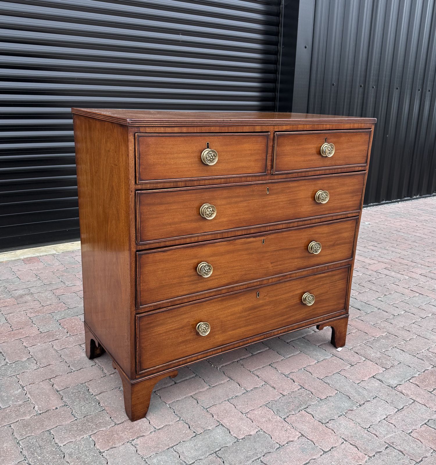 Regency Mahogany Chest Of Drawers photo for sale