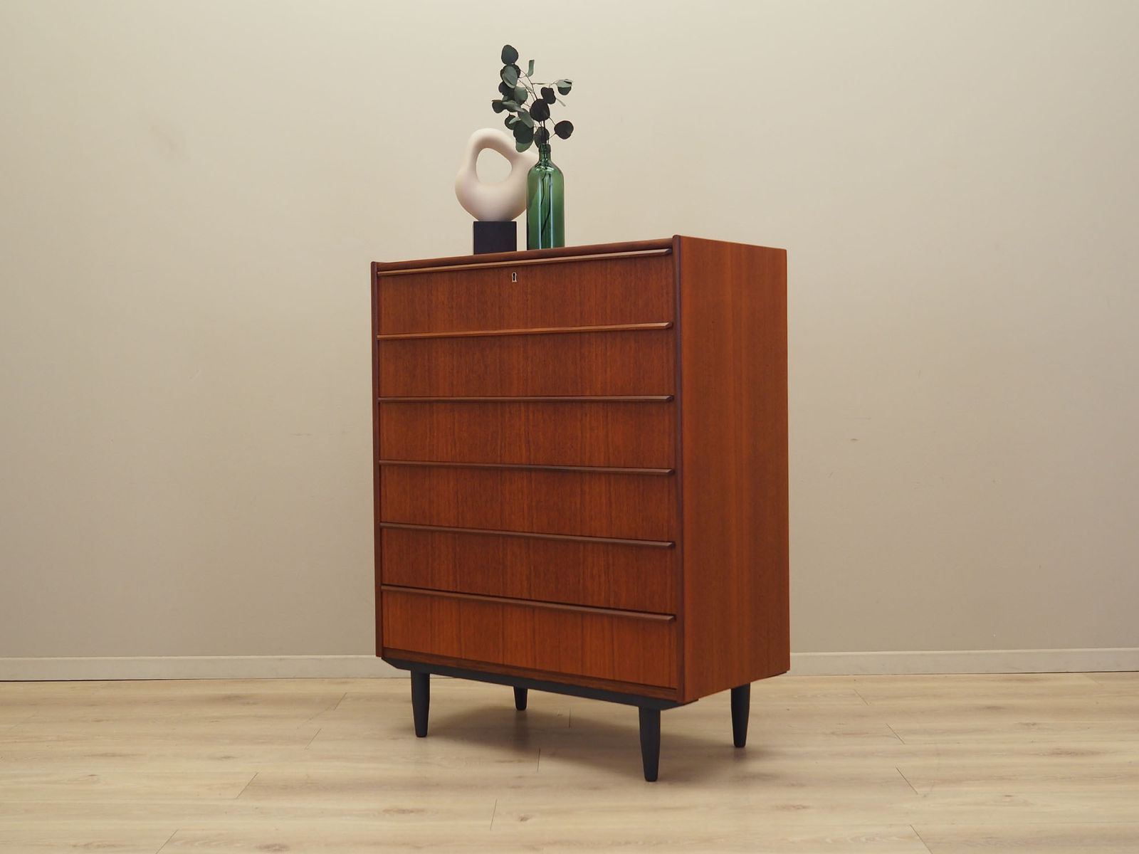 Teakhouten Ladekast, Deens Design, Jaren 1970, Geproduceerd In Denemarken photo Meubels