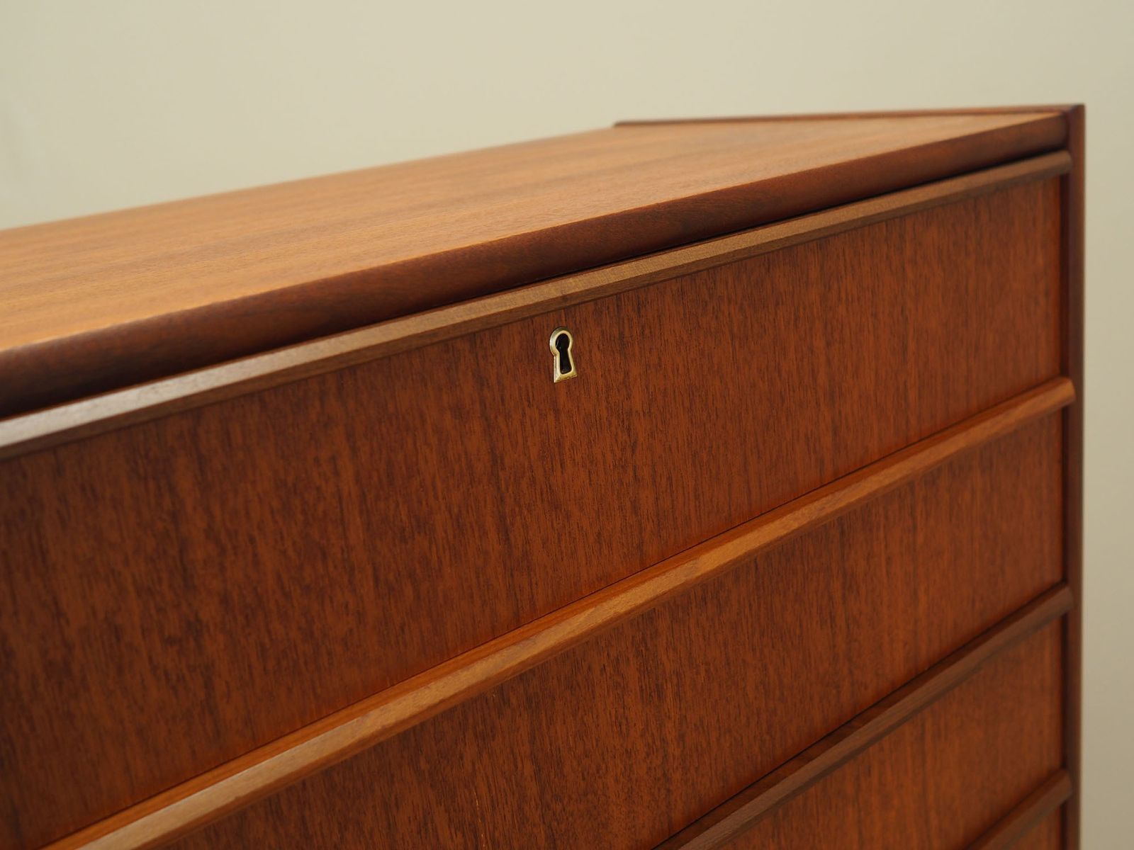 photo for sale Teak Chest Of Drawers, Danish Design, 1970s, Manufactured In Denmark