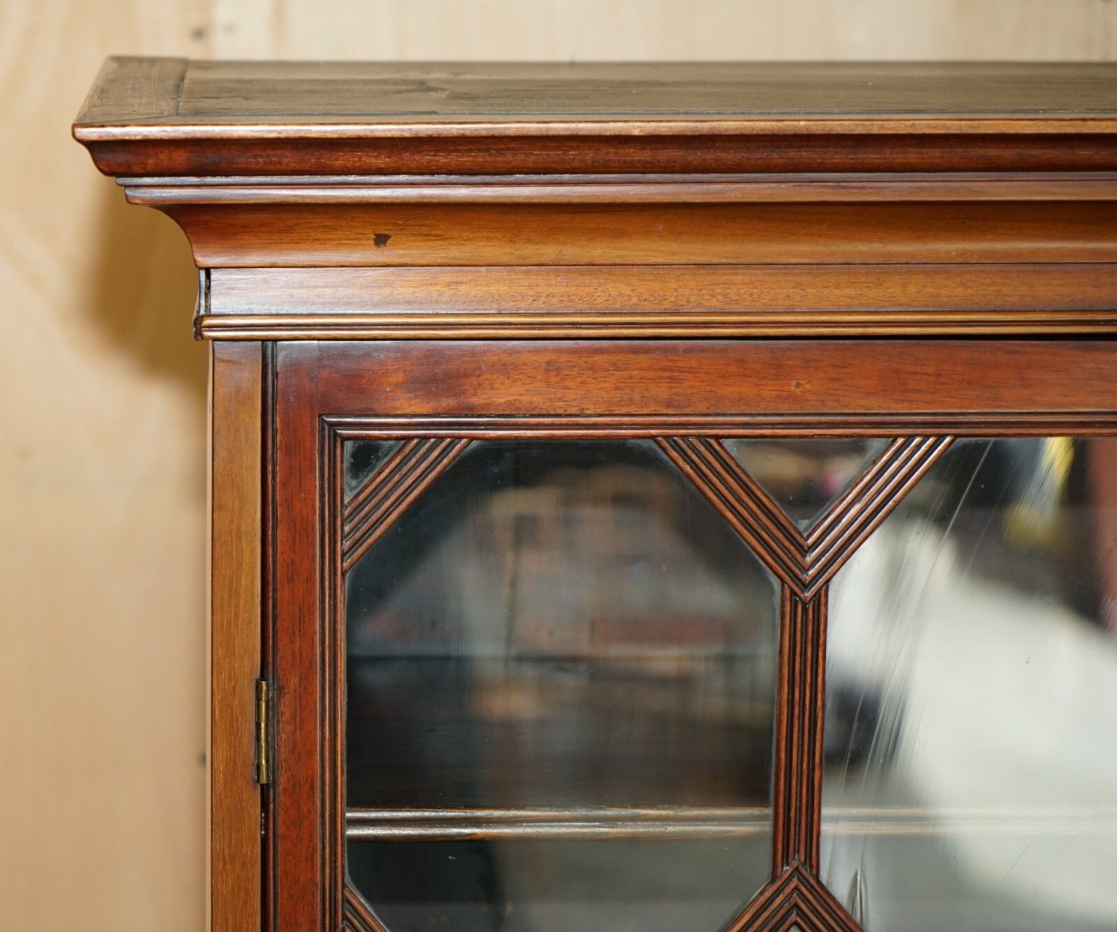 Elegant Antique Victorian Circa 1870 Astral Glazed Bookcase With Long Legs photo Furniture