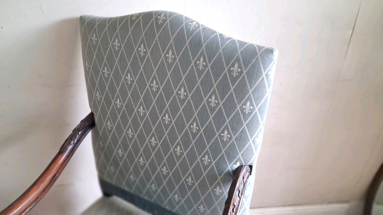 photo buy Superb French 19th Century Walnut Baroque Carved Armchair