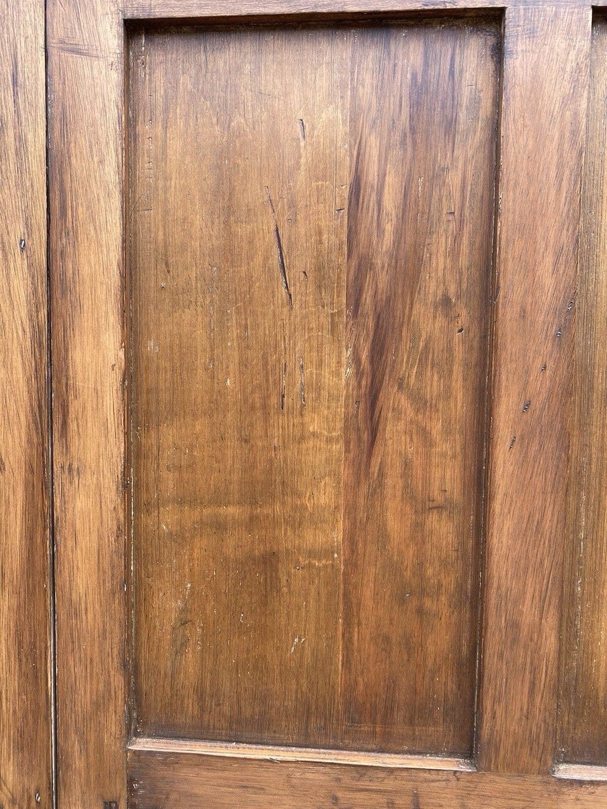 2695.0 Rustic Large Antique Vintage Early 1900’s Pine And Ply School Cupboard photo