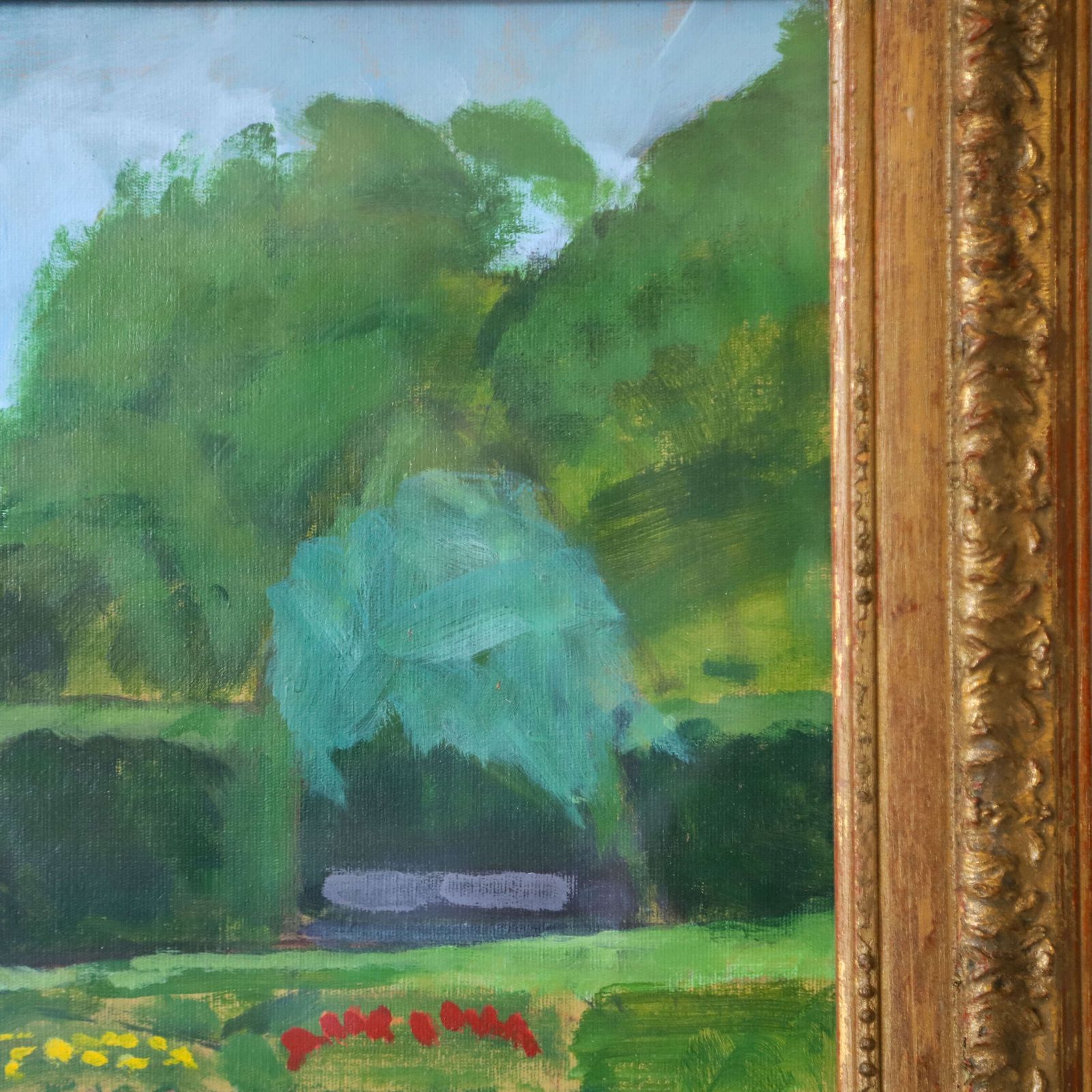 “The Rose Garden – Pembroke Lodge, Richmond Park” By Artist Michael Strain photo 460.0