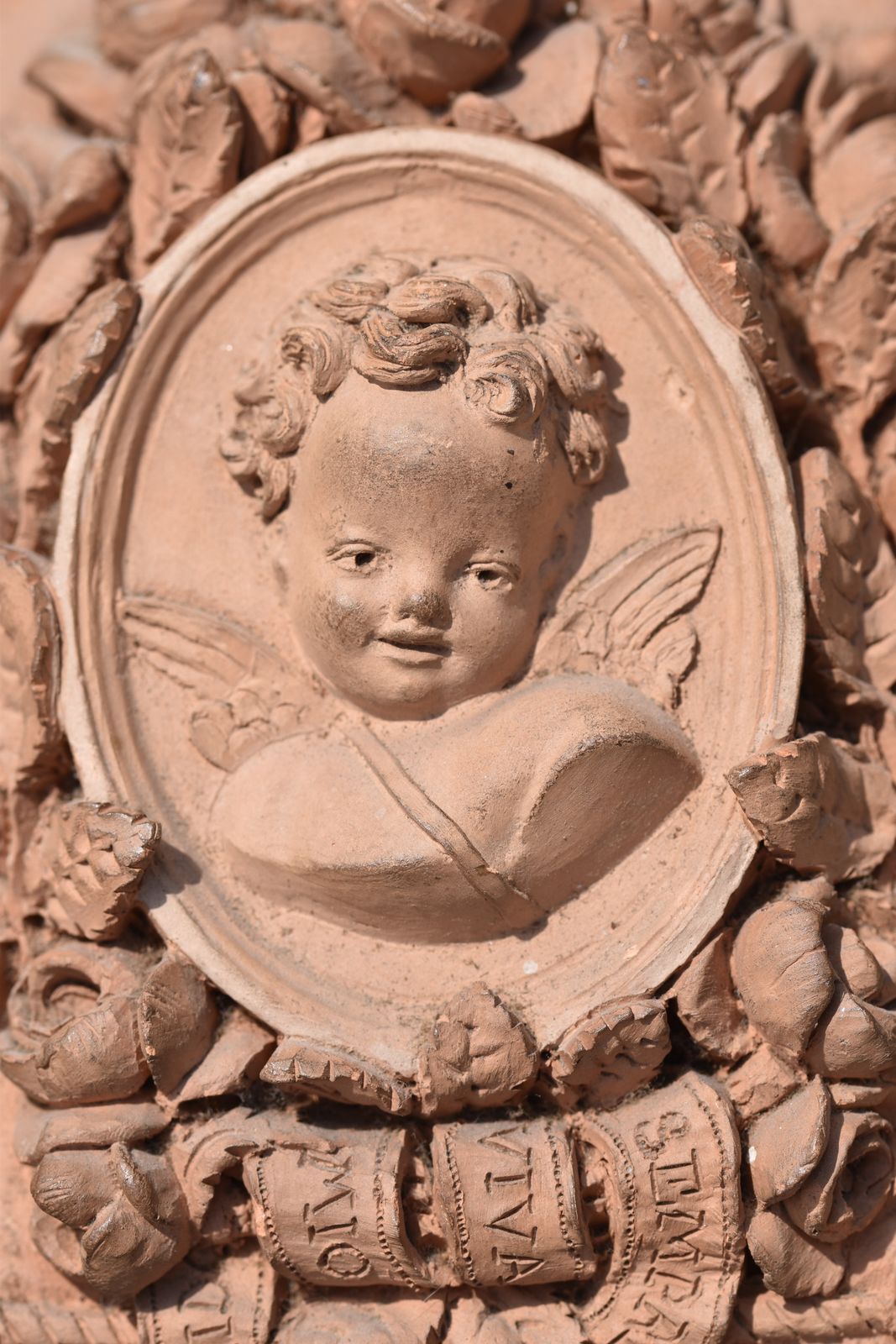 Art Maurice Journès, Cupid In A Garland Of Roses (1878) photo