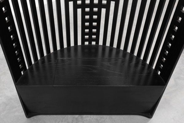 Black Willow Chairs By Charles Rennie Mackintosh For Atelier International, Italy, 1980s, Set Of 2 photo buy