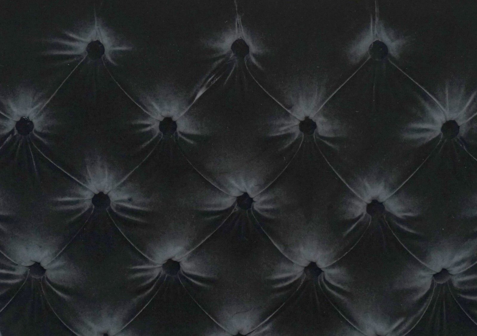 Rrp £7000 George Smith Chelsea Butterfly Black Velvet Chesterfield Armchair photo 3950.0