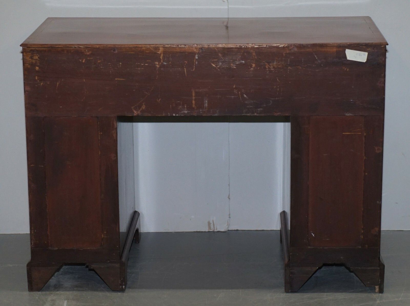 Original Georgian / Regency Military Campaign Desk With Large Map Drawer Circa photo vintage