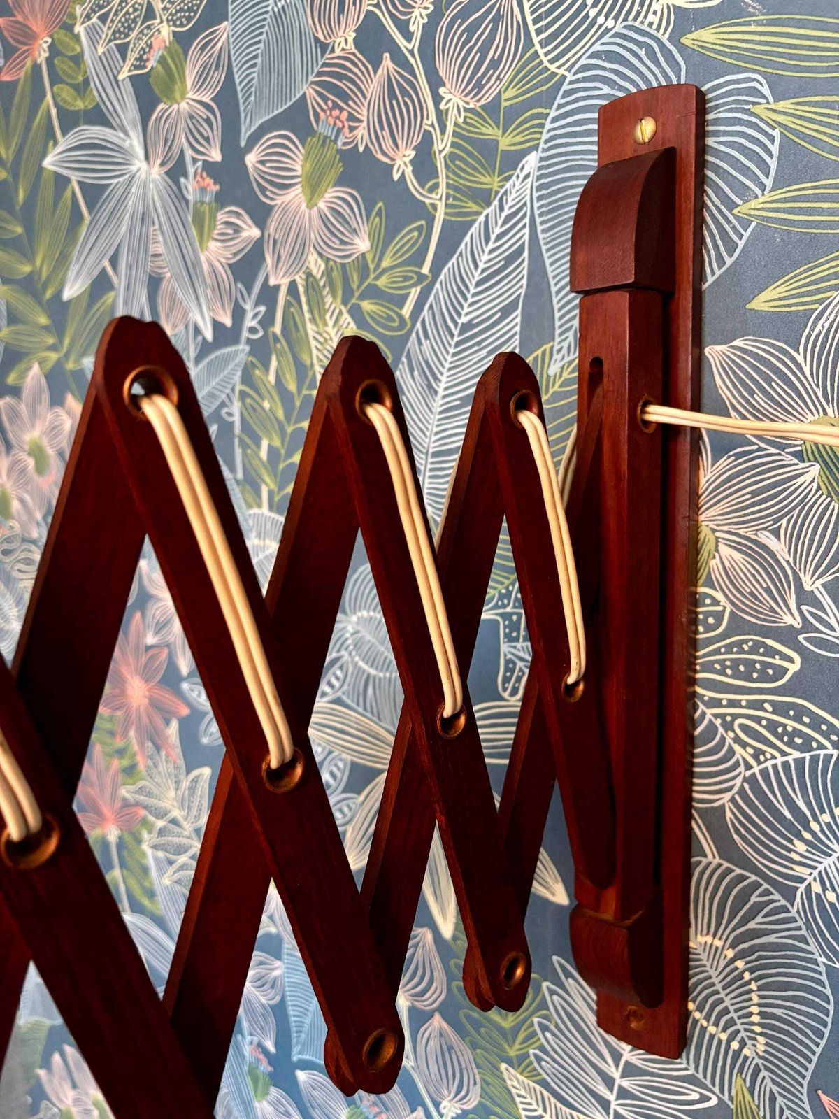 Teak Scissor Wall Lamp By Ib Fabiensen For Fog And Morup photo vintage