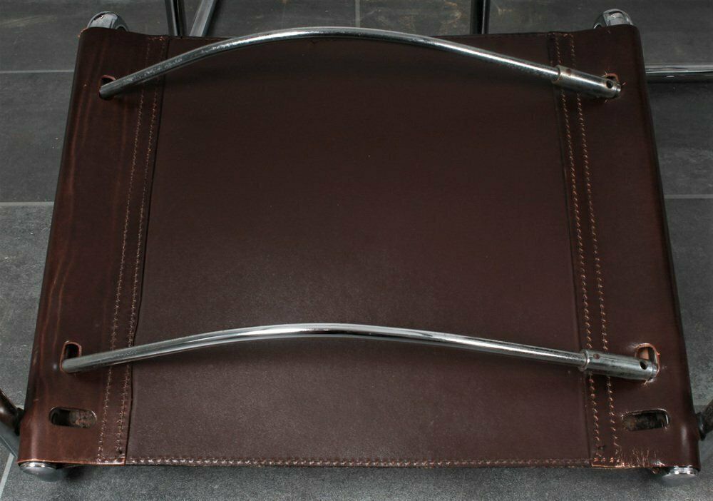 Mg5 Armchair In Saddle Leather By Matteo Grassi, Set Of 6 photo vinterior