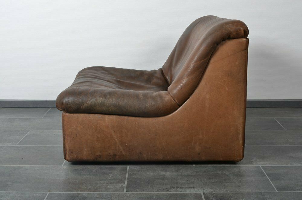 Ds46 Club Chair In Bullhide Leather From De Sede photo furniture