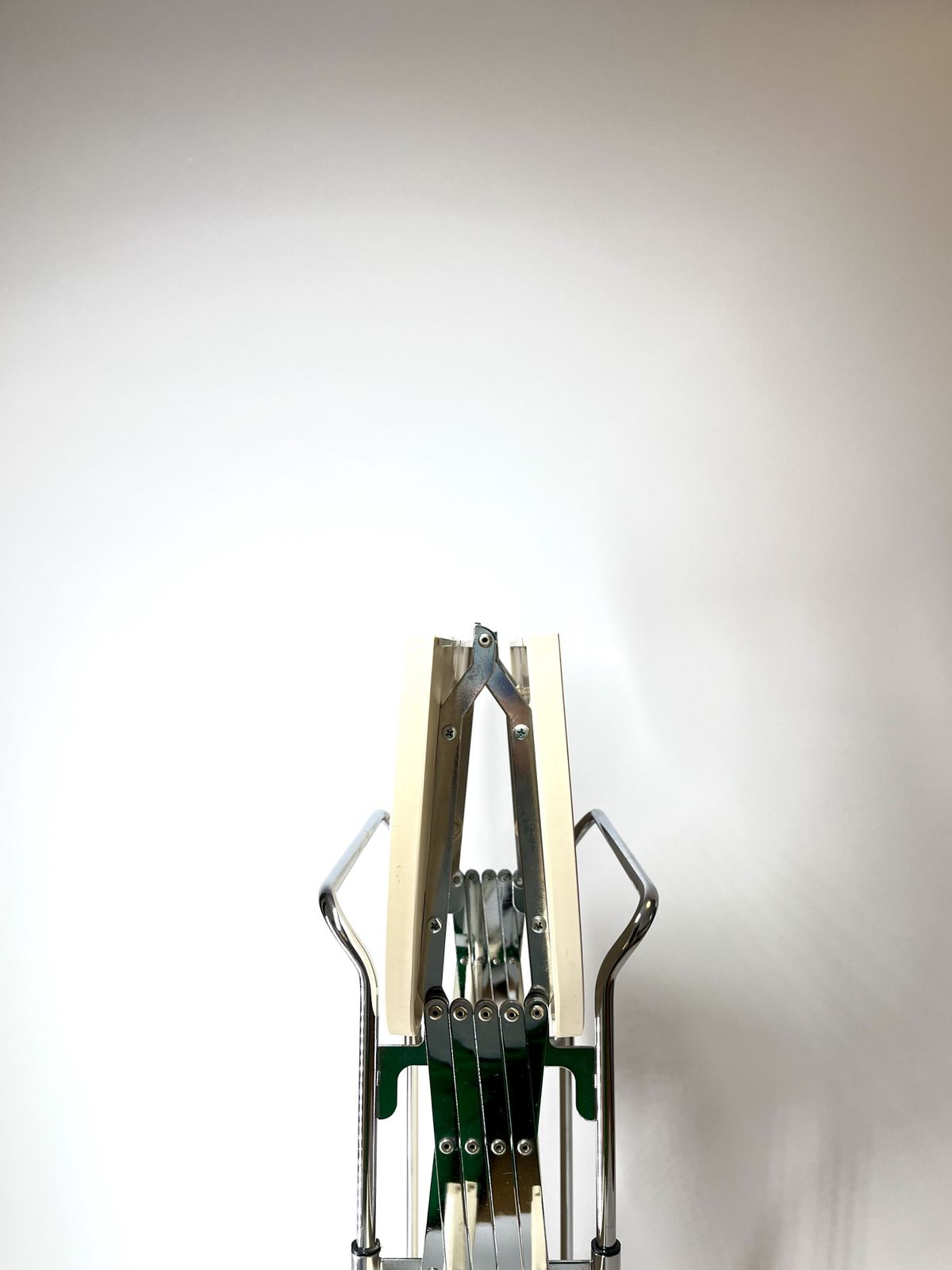 Vintage Kartell Gastone Foldable Serving Trolley/Bar Cart By Antonio Citterio With Oliver Löw, Italy, 1980s photo vintage