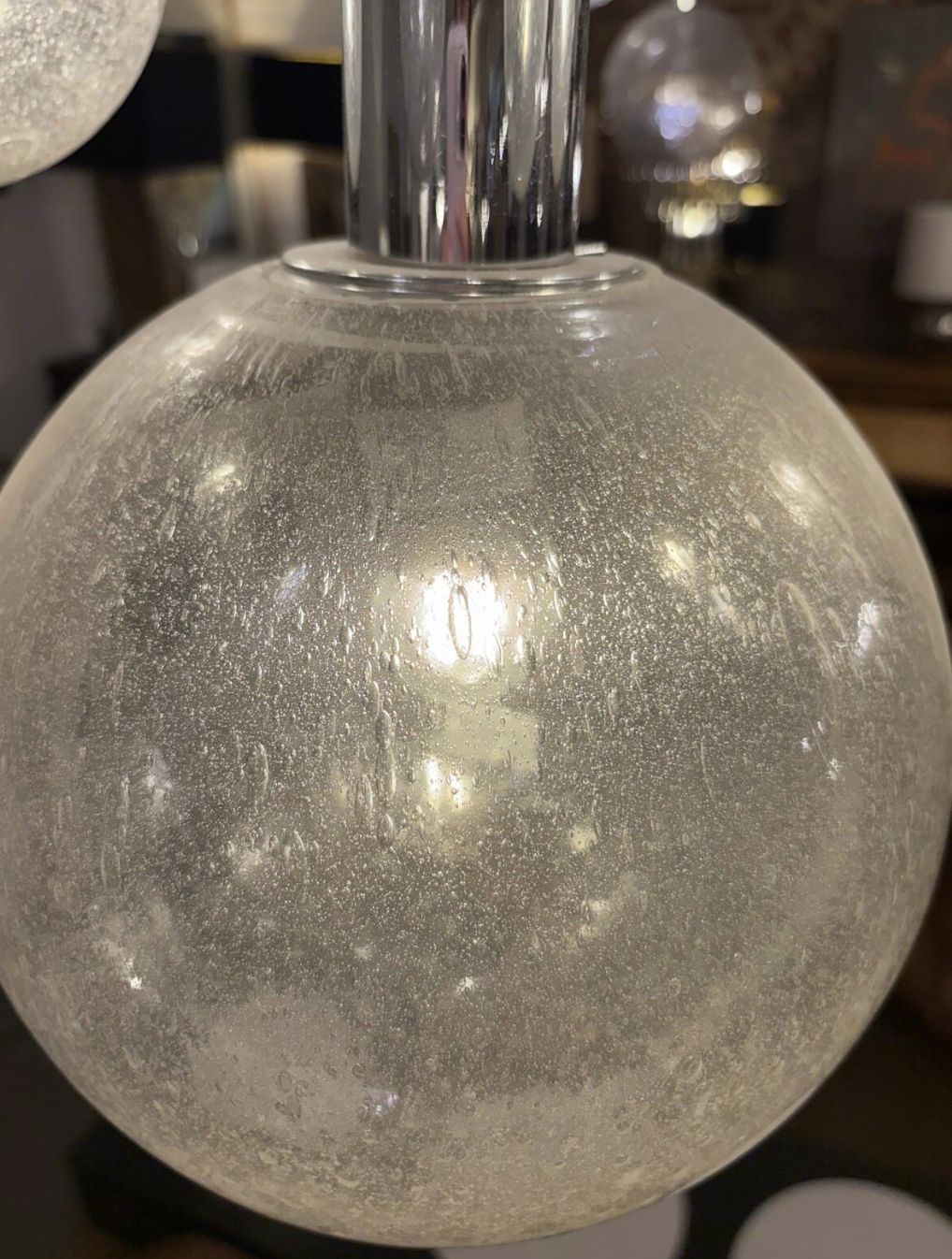 Ceiling Light, Goffredo Reggiani Style, 1970s photo for sale