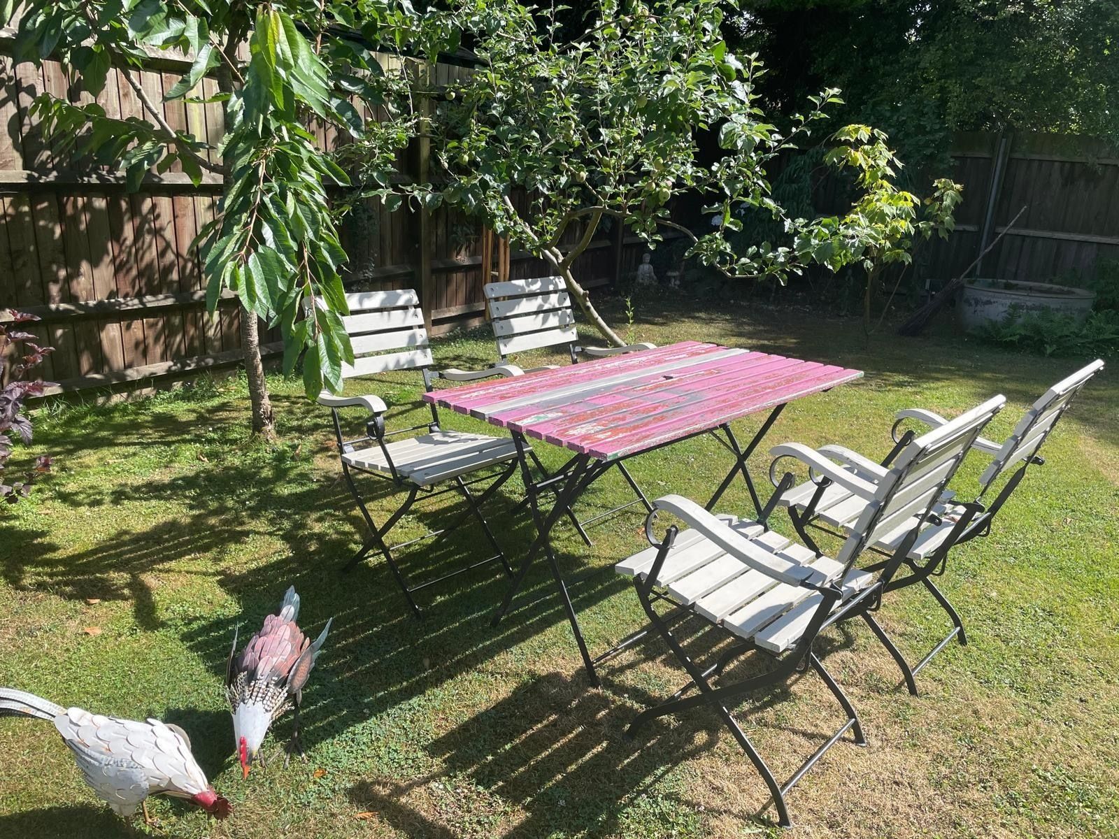 Garden Table And Chairs