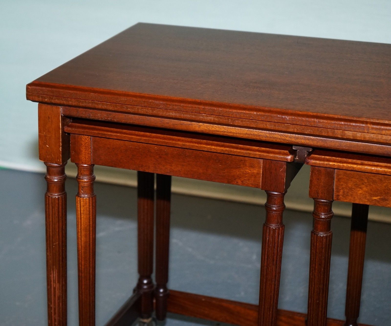 McIntosh Mid Century Nesting Extendable Table Set photo 650.0