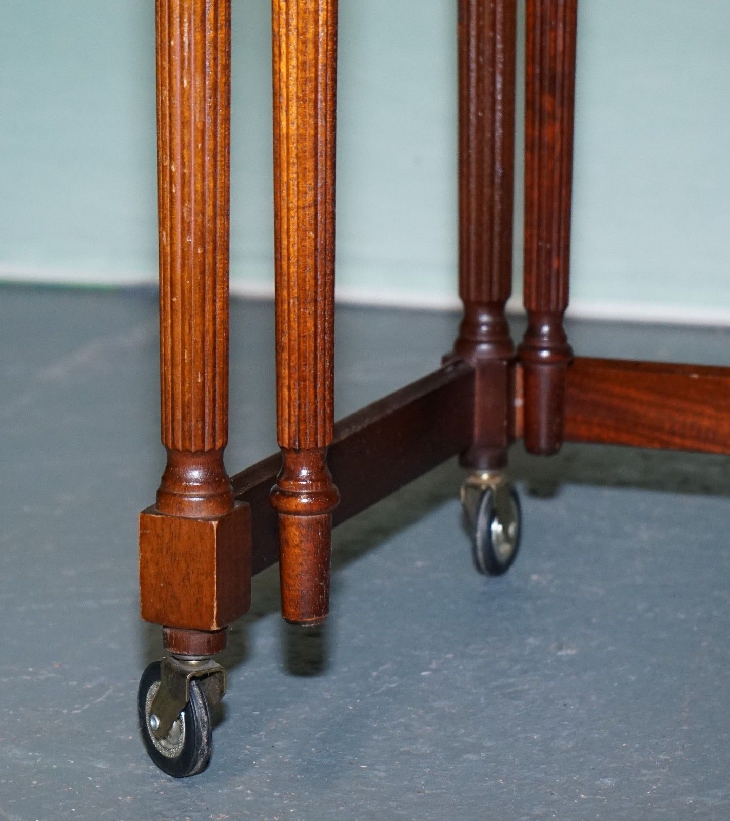 McIntosh Mid Century Nesting Extendable Table Set photo vinterior