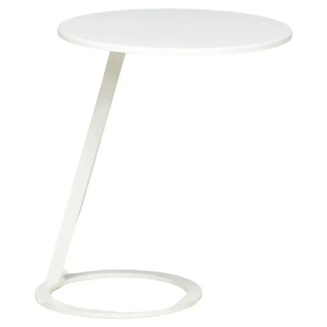 Alban Sébastien Gilles For Ligne Roset White Good Morning Side Table