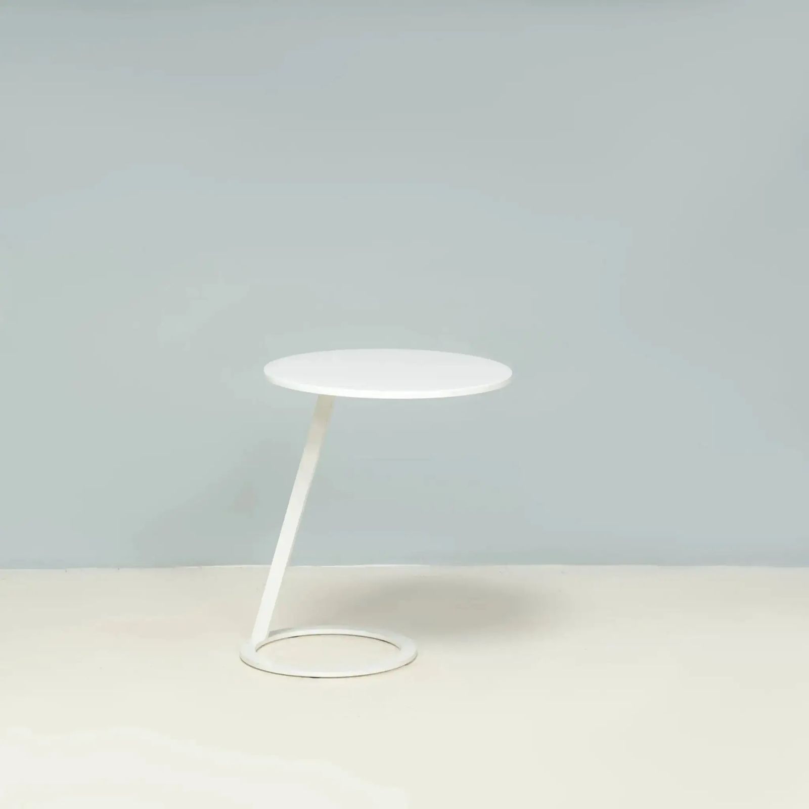 Alban Sébastien Gilles For Ligne Roset White Good Morning Side Table photo furniture