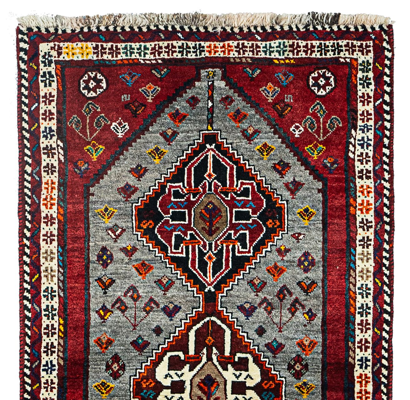 Vintage Qashqai Rug 177x90cm photo furniture