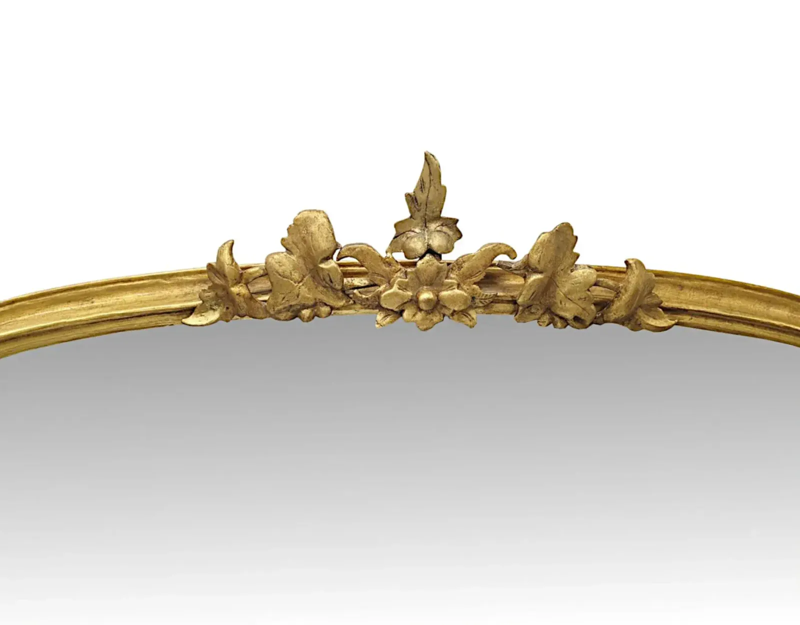 A Stunning Fully Restored 19th Century Archtop Giltwood Overmantel Mirror photo furniture