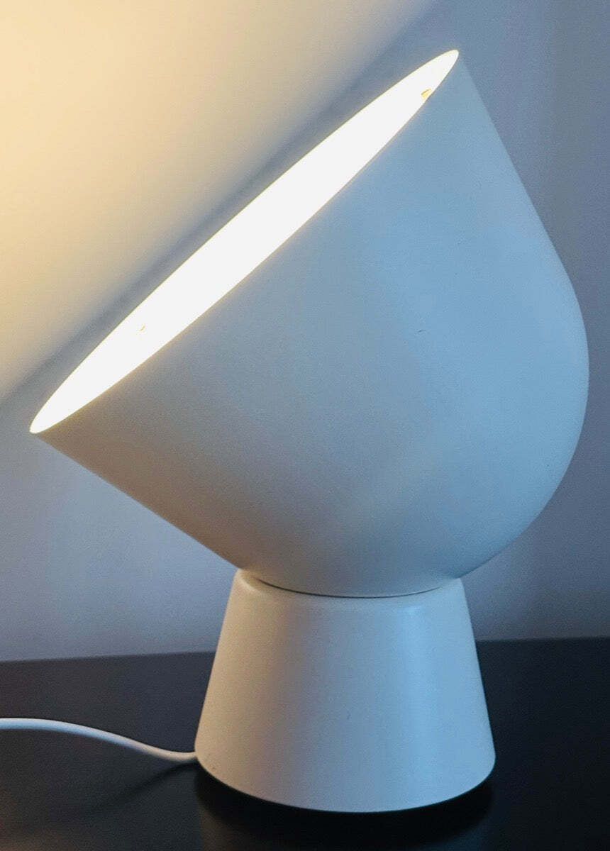 Vintage Swedish Ikea Directional Lacquered Metal Wall Or Table Lamp By Ola Wihlborg photo furniture
