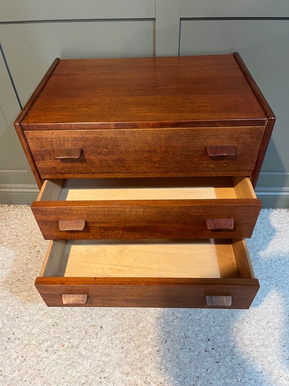 Danish Teak Chest Of Drawers By Carl Aage Skov For Munch Mobler  1956 photo furniture