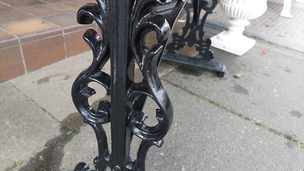 Victorian Cast Iron Garden Table photo Garden Furniture