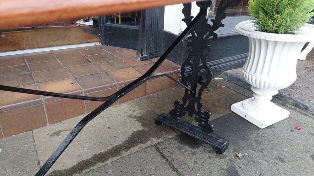 Victorian Cast Iron Garden Table photo 695.0