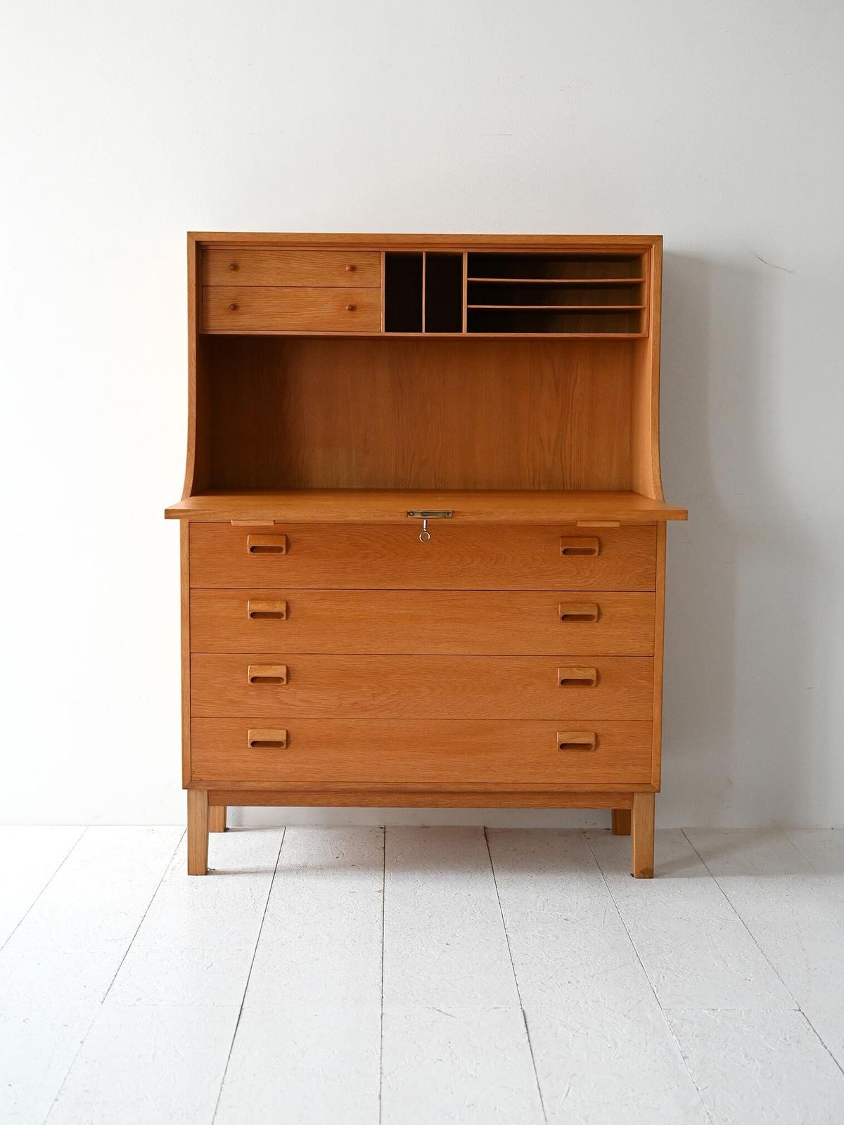 1960s Oak Secretary By Børge Mogensen photo furniture