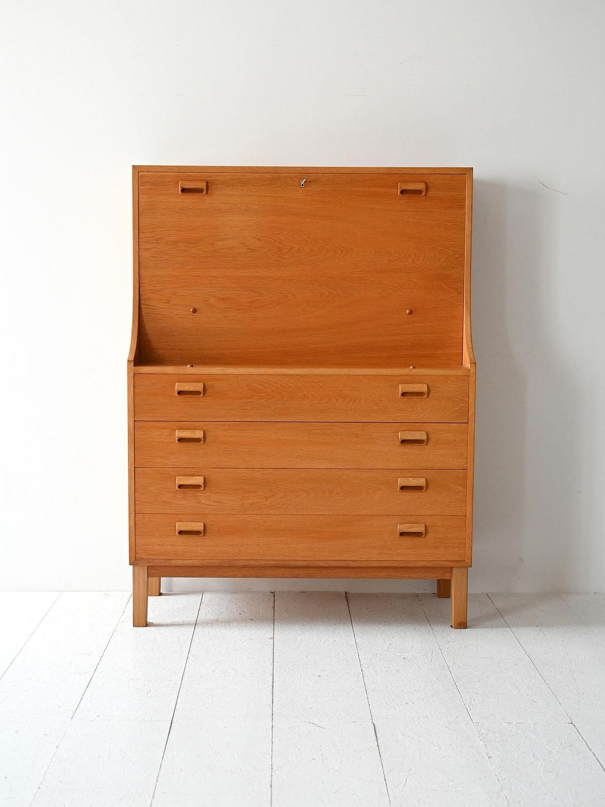 1960s Oak Secretary By Børge Mogensen photo for sale