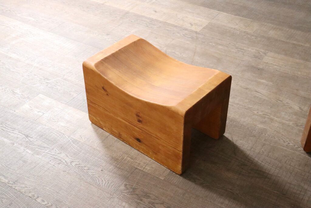 Pair Of ‘Palle’ Stools By K.J. Pettersson And Söner Sweden 1970s photo vinterior