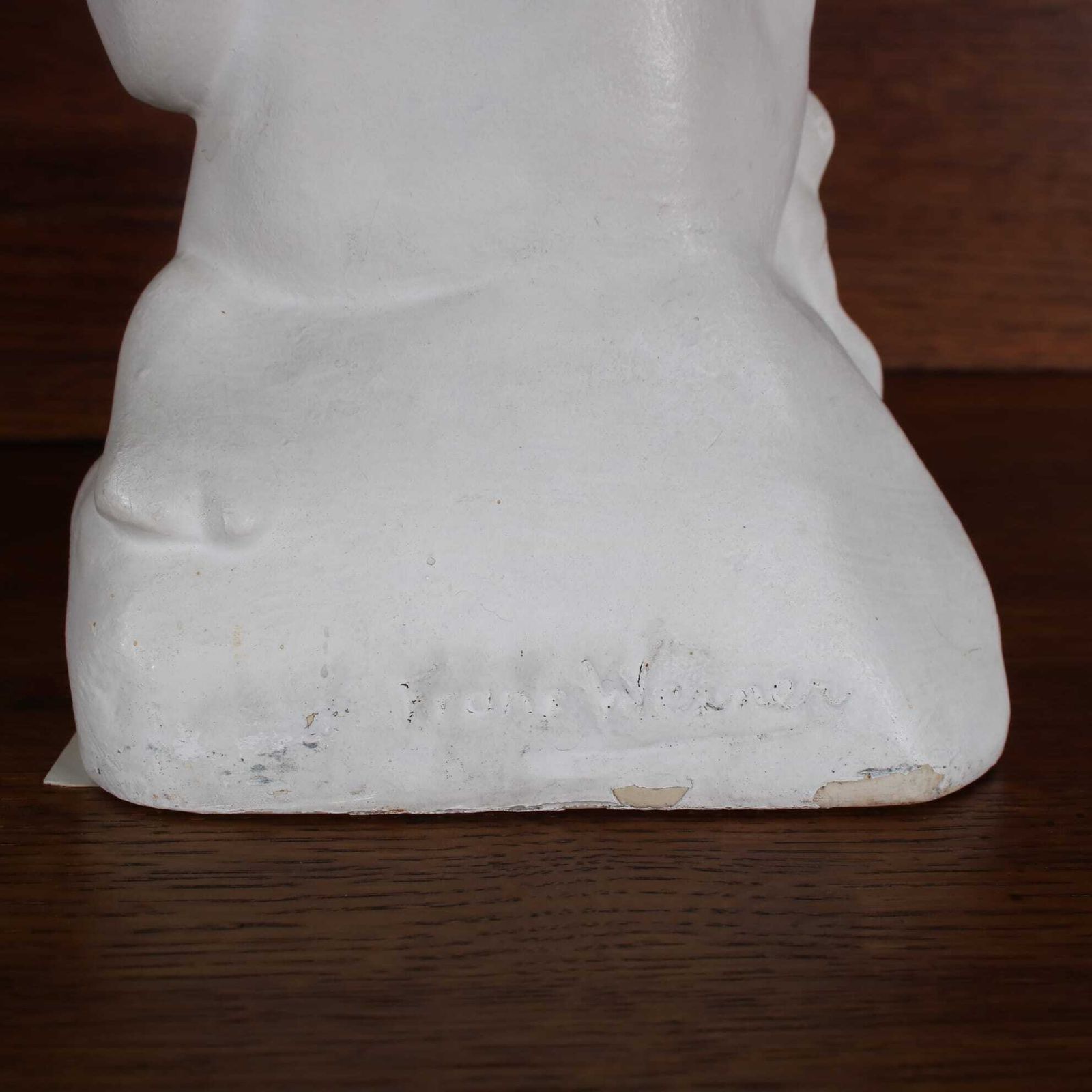 photo furniture “Mother With Child” Sculpture By Frans Werner For Goedewaagen, The Netherlands 1924