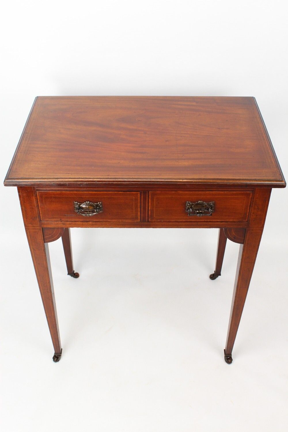Edwardian Inlaid Mahogany Metamorphic Writing Desk photo for sale