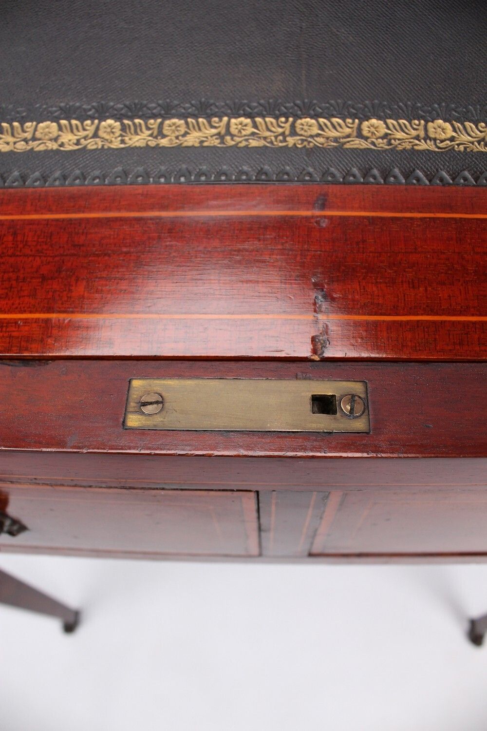 photo furniture Edwardian Inlaid Mahogany Metamorphic Writing Desk