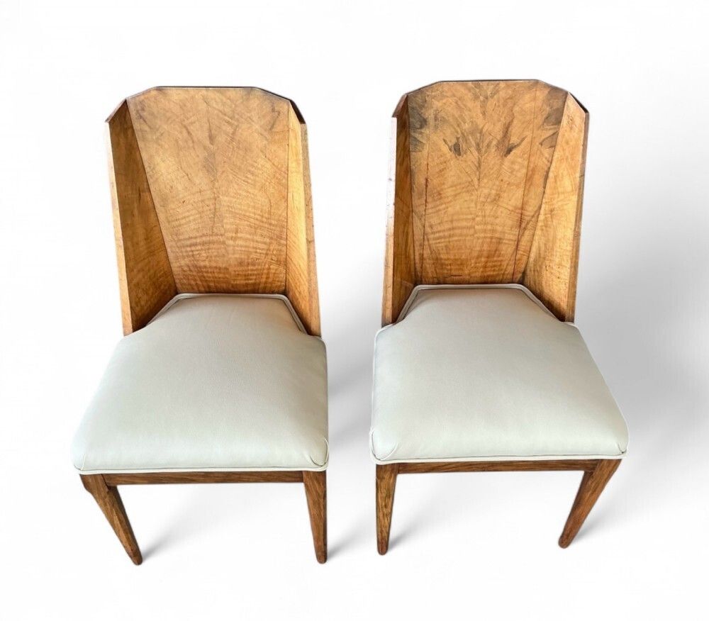 Pair Of Side Chairs By Hille, 1930s photo vinterior