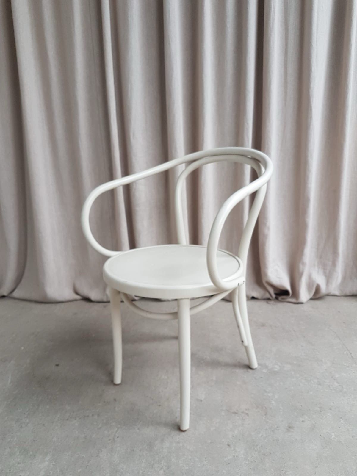 Vtg Late Mid Century Vdn Fakta Bentwood Armchair Desk Chair Bauhaus Retro R922 photo vintage