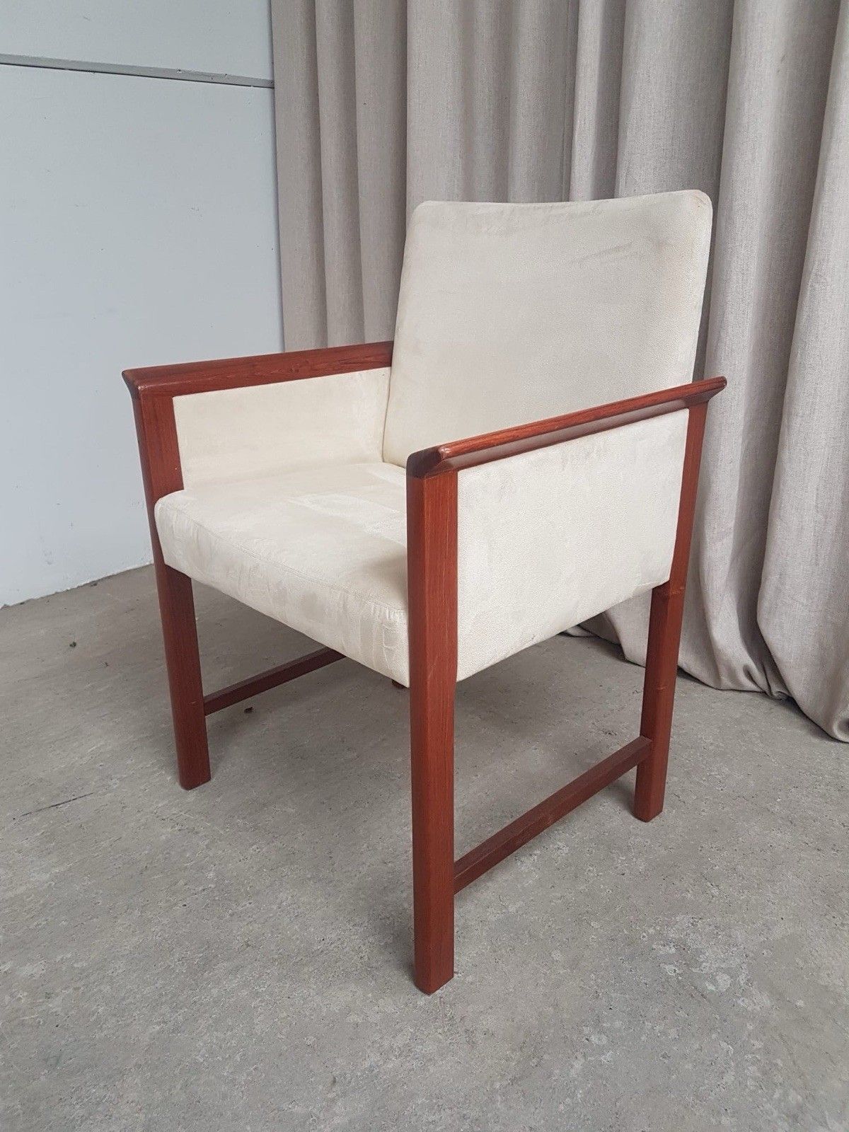 Vtg Mid Century Danish Desk Chair Armchair By Bondo Gravesen Møbler Retro R923 photo 373.75