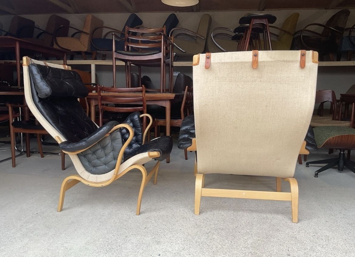 Pernilla Lounge Chairs /Armchairs By Bruno Mathsson, Sweden 1970 photo buy