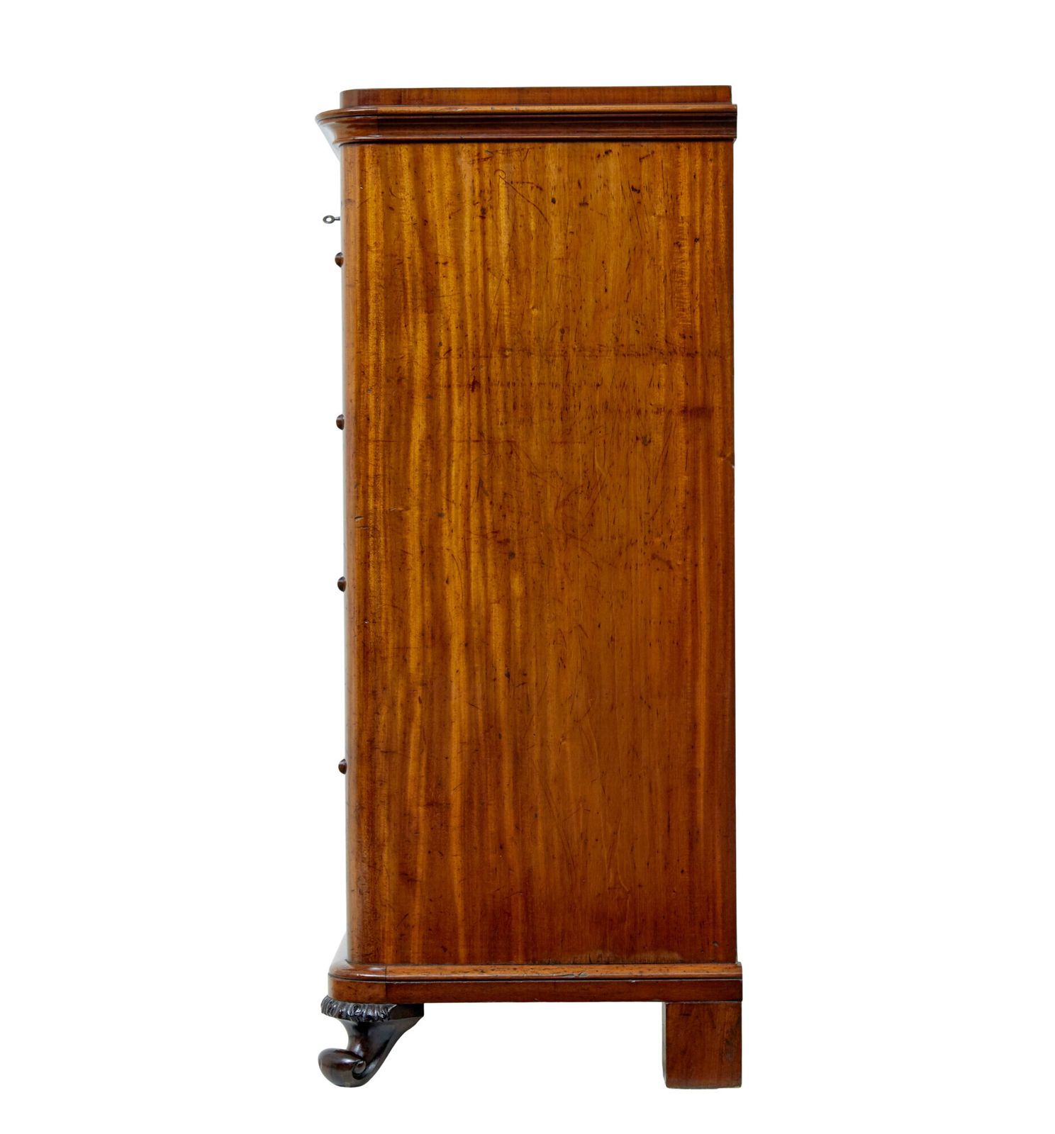 Swedish 19th Century 5 Drawer Chest Of Drawers photo vintage