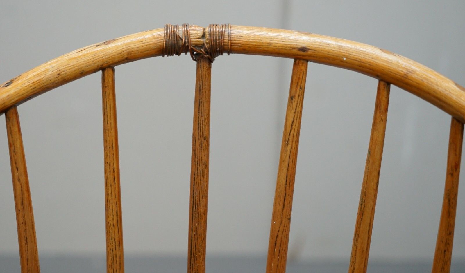 Stunning 18th Century Yew Wood Windsor Armchair Primate Design Stick Back photo buy