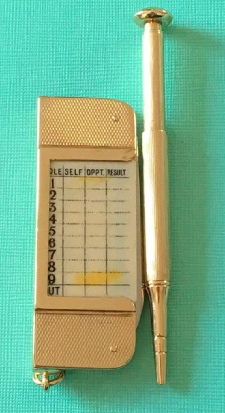 Rare Sampson Mordan & Asprey 9 Carat Gold 18 Hole Gold Tool Telescopic Pencil photo furniture