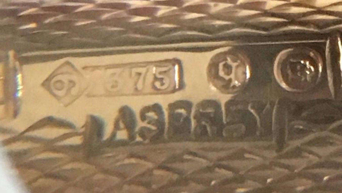 Rare Sampson Mordan & Asprey 9 Carat Gold 18 Hole Gold Tool Telescopic Pencil photo Home Decor