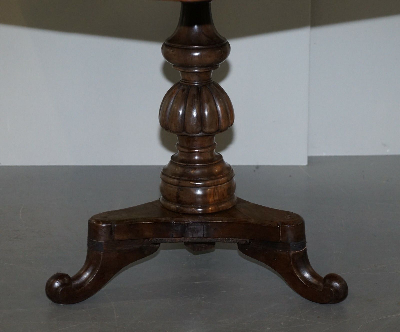 Sublime 19th Century Anglo Indian Specimen Sample Wood Centre Occasional Table photo for sale